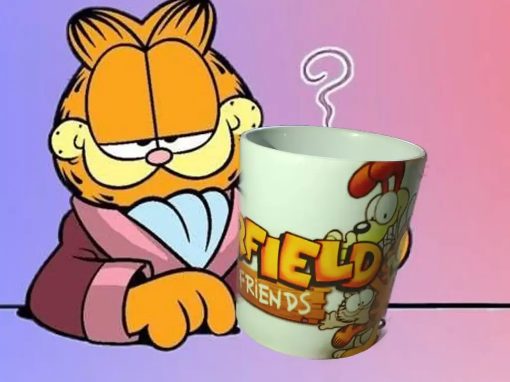 Taza Garfield y Sus Amigos
